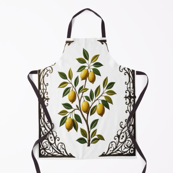 Item preview,  3D Embossed Lemon Tree Ceramic - Vintage Mediterranean Art designed and sold by Breezes-of-Ida.