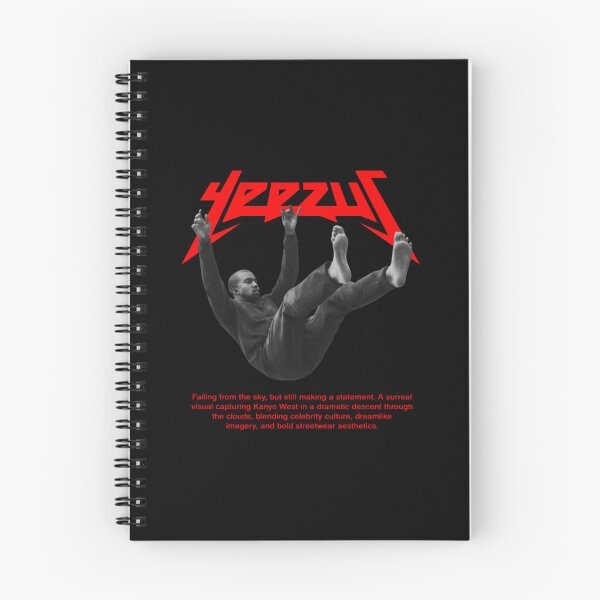 Item preview, Falling Yeezus - Red Font designed and sold by SihaRomoni.