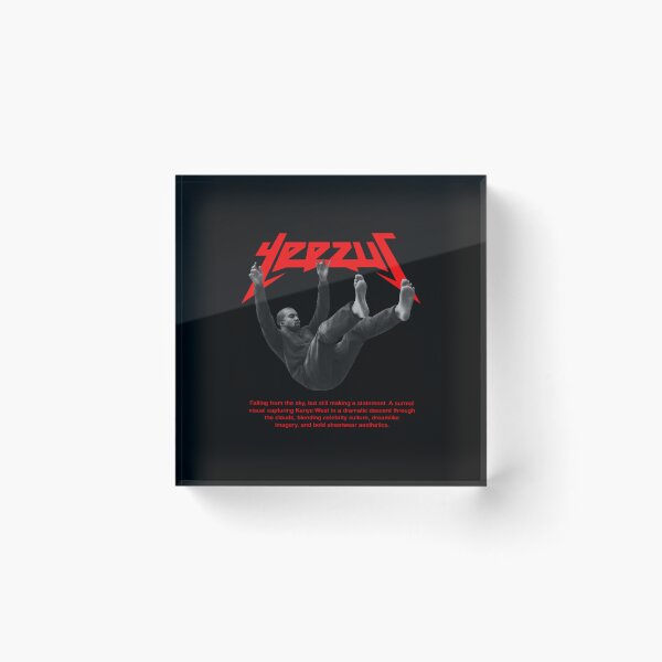 Item preview, Falling Yeezus - Red Font designed and sold by SihaRomoni.