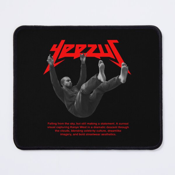 Item preview, Falling Yeezus - Red Font designed and sold by SihaRomoni.
