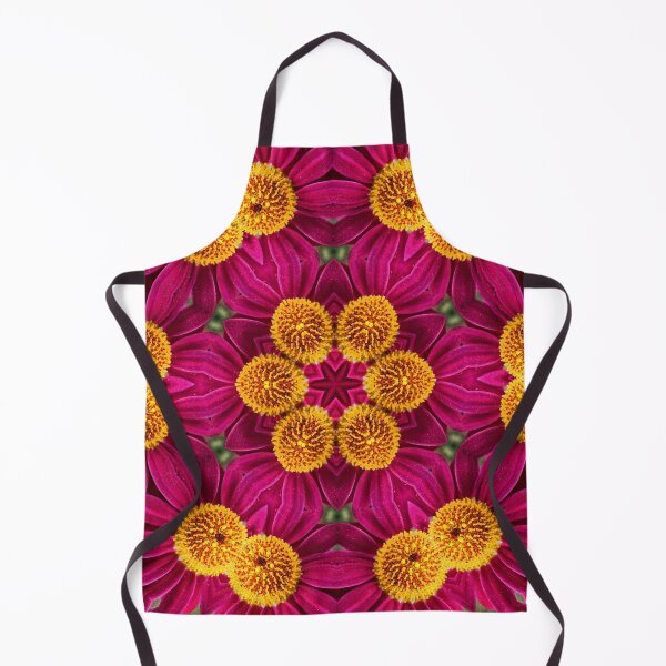 Item preview, Magenta and Gold Floral Mandala designed and sold by SilentBloomLab.