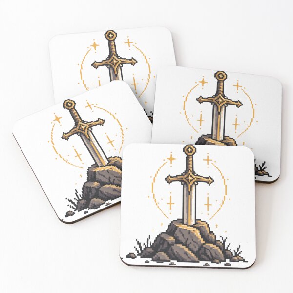 Item preview, The Chosen Sword - Medieval Pixel Art designed and sold by ZirionEstudio.