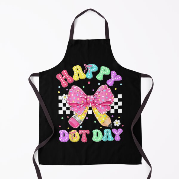 Item preview, Happy Dot Polka Dots Coquette Pencil Bow Teachers Kids Girls designed and sold by HenikaPonko.