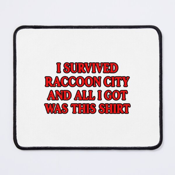 Item preview, I Survived Raccoon City Vintage Horror Survival Design designed and sold by jarosa.