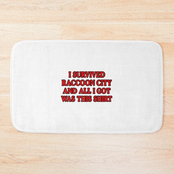 Item preview, I Survived Raccoon City Vintage Horror Survival Design designed and sold by jarosa.