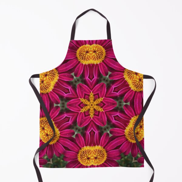 Item preview, Magenta and Gold Flower Mandala designed and sold by SilentBloomLab.