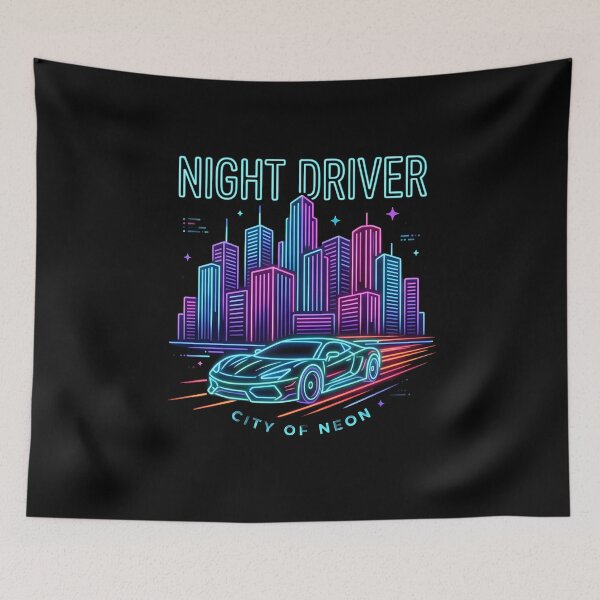 Item preview, Night Driver designed and sold by nnnememtw.