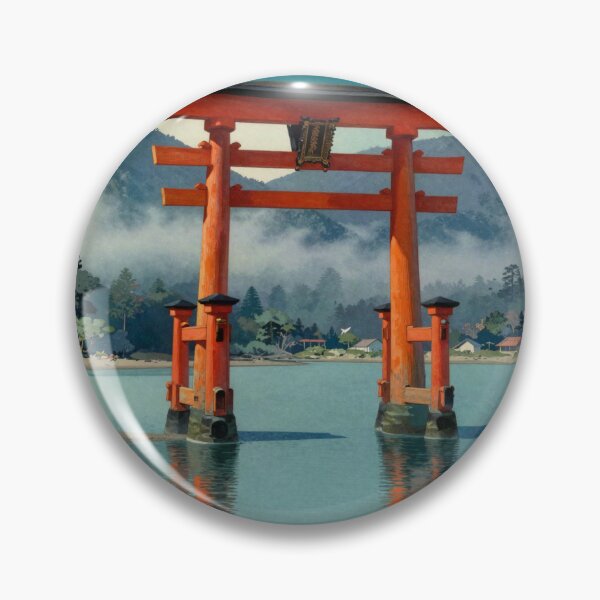 Item preview, Miyajima Vintage Japan Travel Poster designed and sold by ShowaTabiPress.
