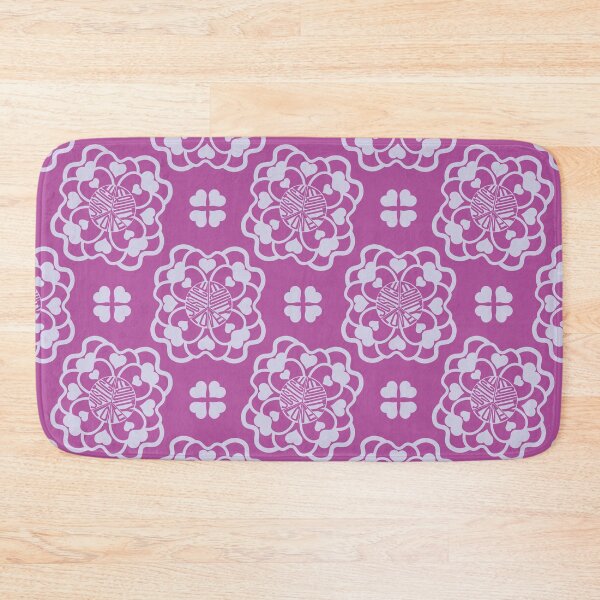 Item preview, Peace Love Justice Equity Flowers & Hearts in Fuchsia designed and sold by Digitalmyth's Designs.