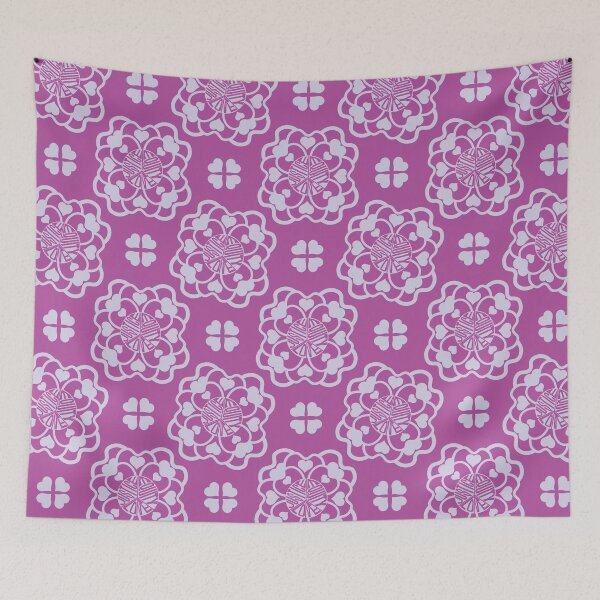 Item preview, Peace Love Justice Equity Flowers & Hearts in Fuchsia designed and sold by Digitalmyth's Designs.