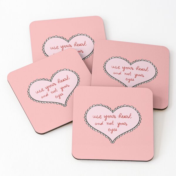 Item preview, Use your heart and not your eyes designed and sold by G’s Studio.