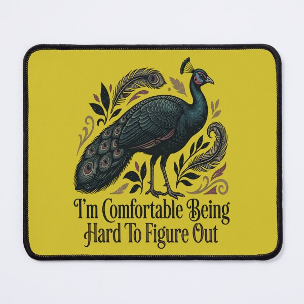 Item preview, Congo Peafowl - I'm Comfortable Being Hard To Figure Out designed and sold by Max Store.