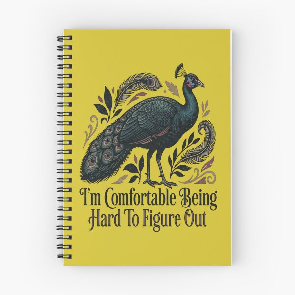 Item preview, Congo Peafowl - I'm Comfortable Being Hard To Figure Out designed and sold by Max Store.