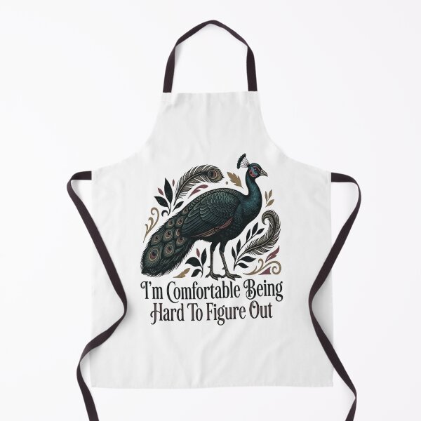 Item preview, Congo Peafowl - I'm Comfortable Being Hard To Figure Out designed and sold by Max Store.