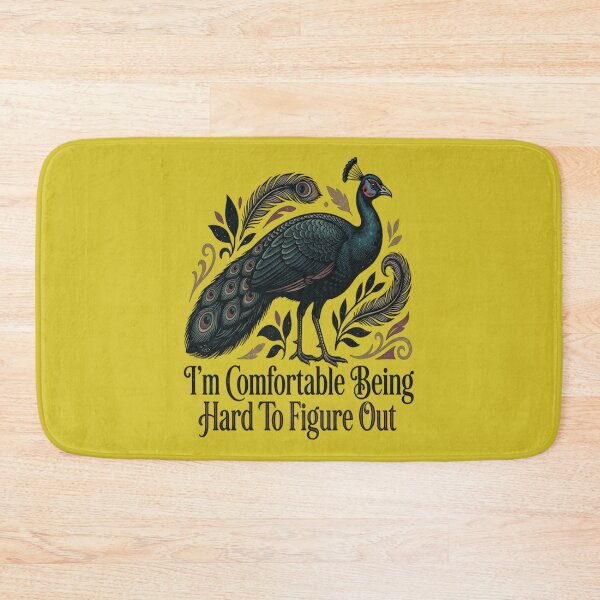 Item preview, Congo Peafowl - I'm Comfortable Being Hard To Figure Out designed and sold by Max Store.