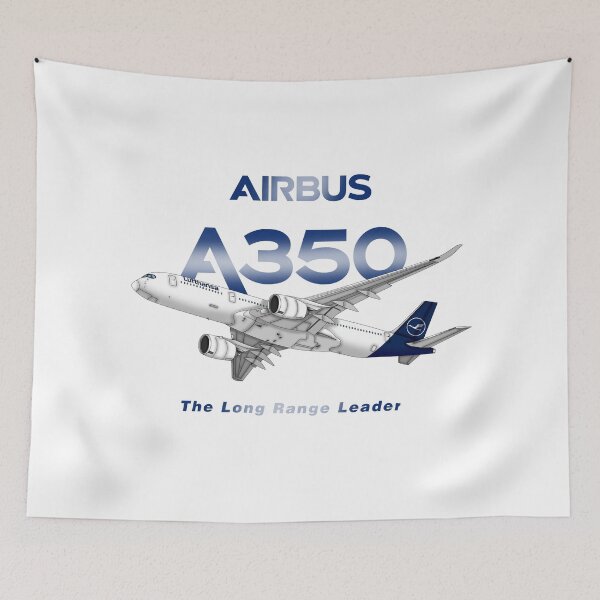 Item preview, Airbus A350 designed and sold by PlanesArtByLeo.