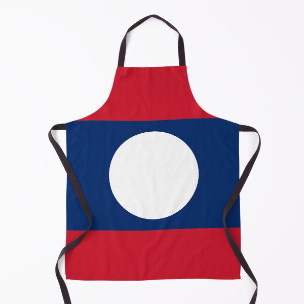 Item preview, Laos Flag designed and sold by youngVl.