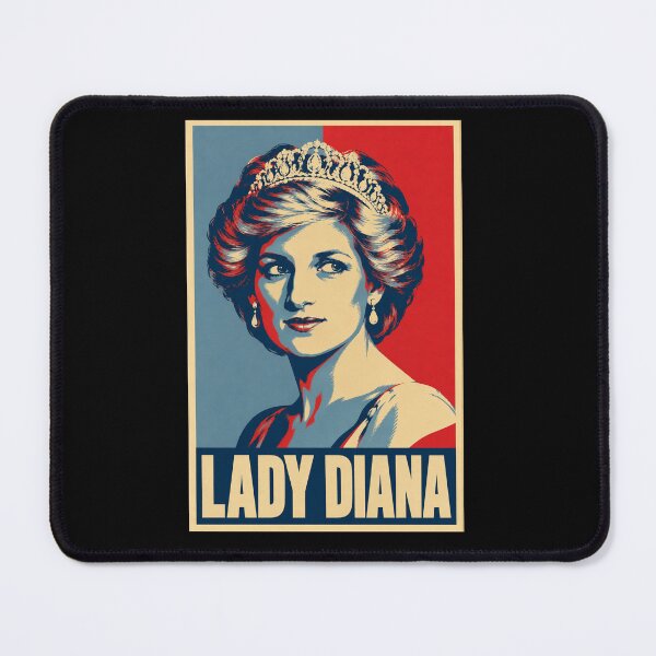 Item preview, Lady Diana Poster, Princess Diana Vintage Pop Art Portrait, Royal British Icon Design designed and sold by ValentinaHramov.