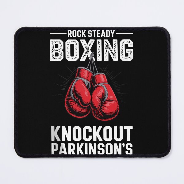 Item preview, Rock Steady Boxing Knockout Parkinsons Red Gloves Awareness Support Apparel designed and sold by slmfams.