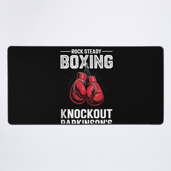 Item preview, Rock Steady Boxing Knockout Parkinsons Red Gloves Awareness Support Apparel designed and sold by slmfams.