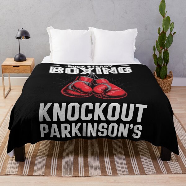 Item preview, Rock Steady Boxing Knockout Parkinsons Red Gloves Awareness Support Apparel designed and sold by slmfams.