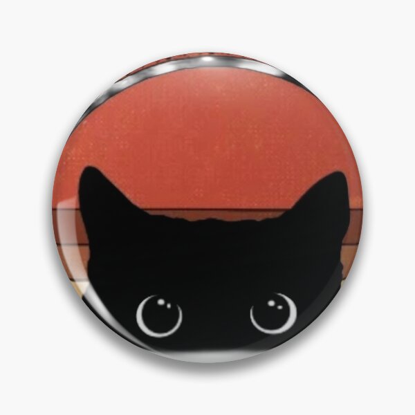Item preview, Curious Black Cat Sunset designed and sold by Moon & Meow.