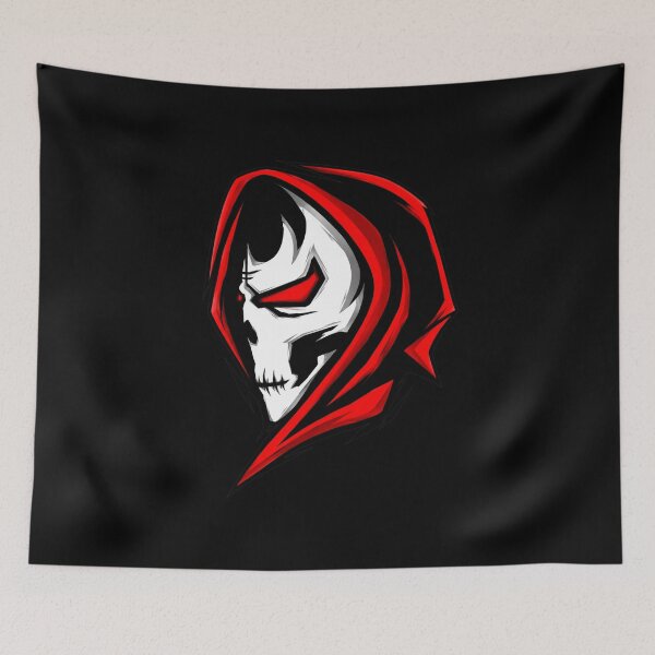 Item preview, Grim Reaper Skull With Glowing Red Eyes designed and sold by Munib302.