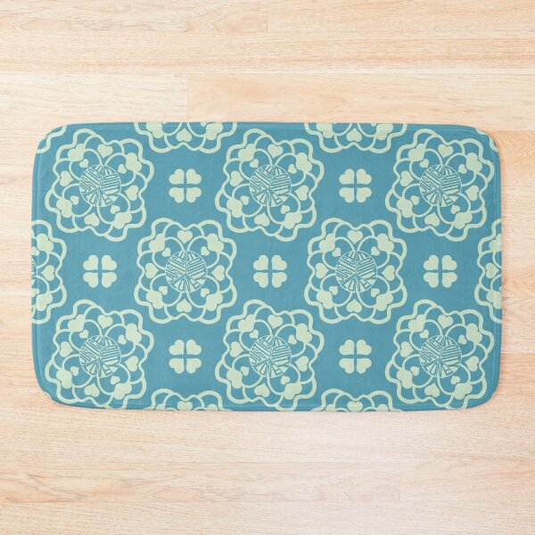 Item preview, Peace Love Justice Equity Flowers & Hearts in Teal designed and sold by Digitalmyth's Designs.