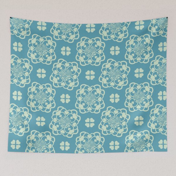 Item preview, Peace Love Justice Equity Flowers & Hearts in Teal designed and sold by Digitalmyth's Designs.