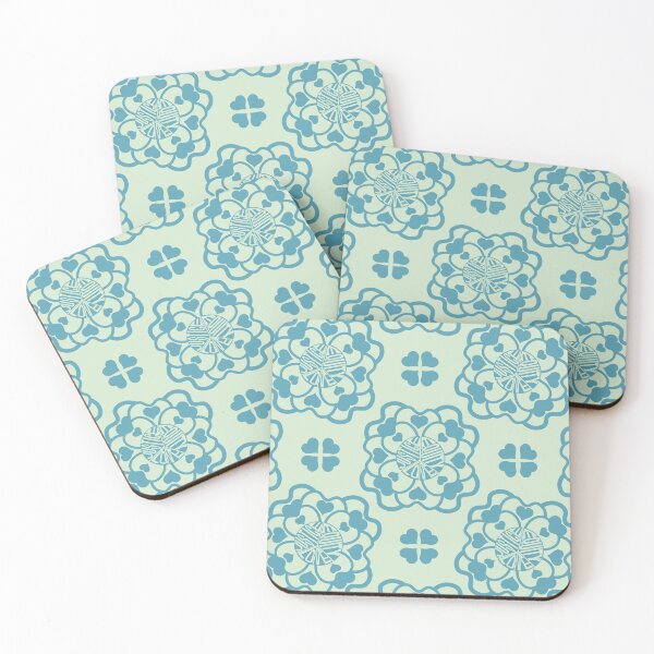 Item preview, Peace Love Justice Equity Flowers & Hearts in Light & Teal designed and sold by Digitalmyth's Designs.