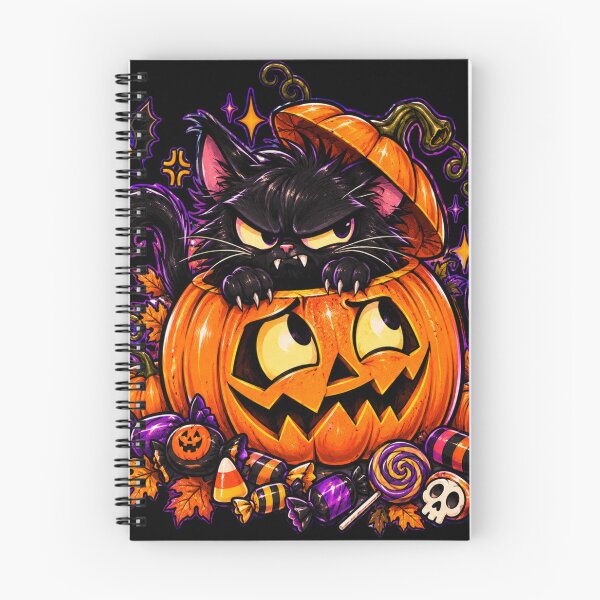 Item preview, Cat vs. Pumpkin designed and sold by BiaSMartins.