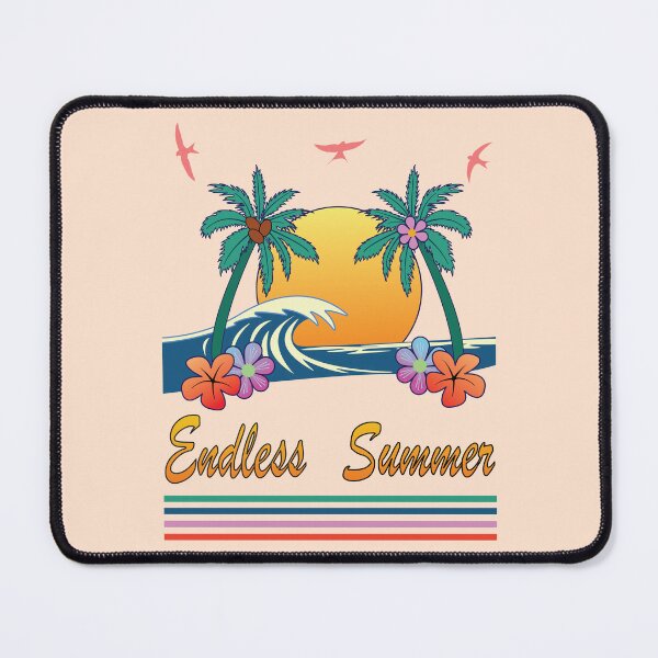 Item preview, Retro Endless Summer Beach Design Vintage Palm Tree Graphic designed and sold by MiPa78.