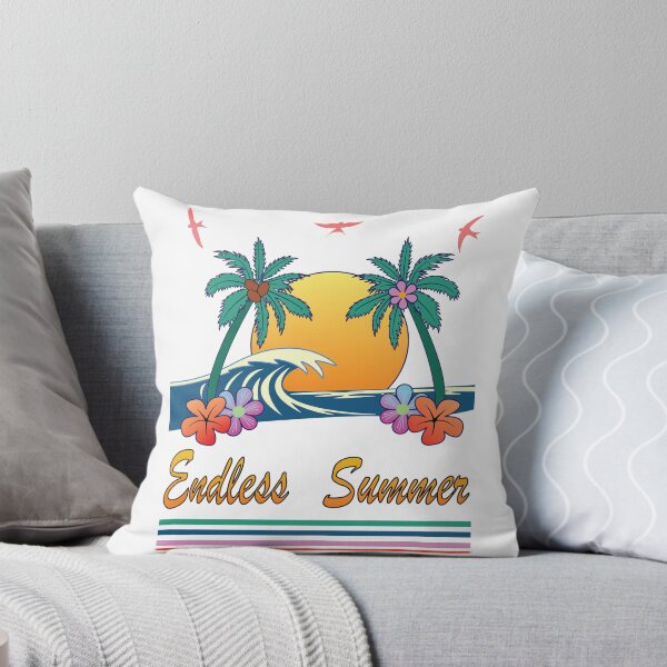 Item preview, Retro Endless Summer Beach Design Vintage Palm Tree Graphic designed and sold by MiPa78.