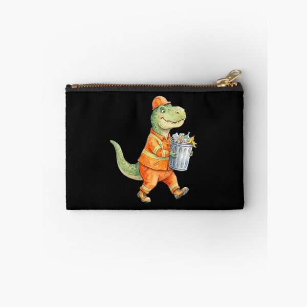 Item preview, Garbage Man Cute Reptile Kids Illustration  designed and sold by BeaBuzz.