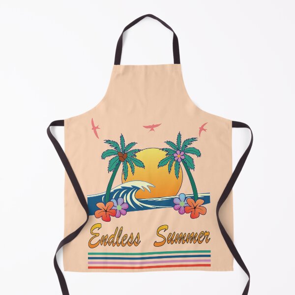Item preview, Retro Endless Summer Beach Design Vintage Palm Tree Graphic designed and sold by MiPa78.