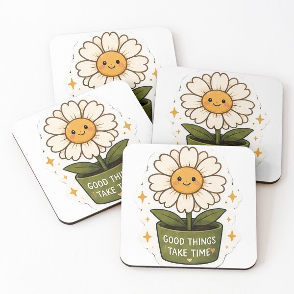 Item preview, Good Things Take Time Daisy designed and sold by denybz.