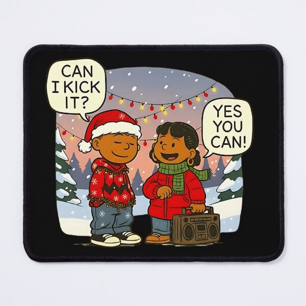 Item preview, Can I Kick It Christmas Edition designed and sold by UrbanApparel.
