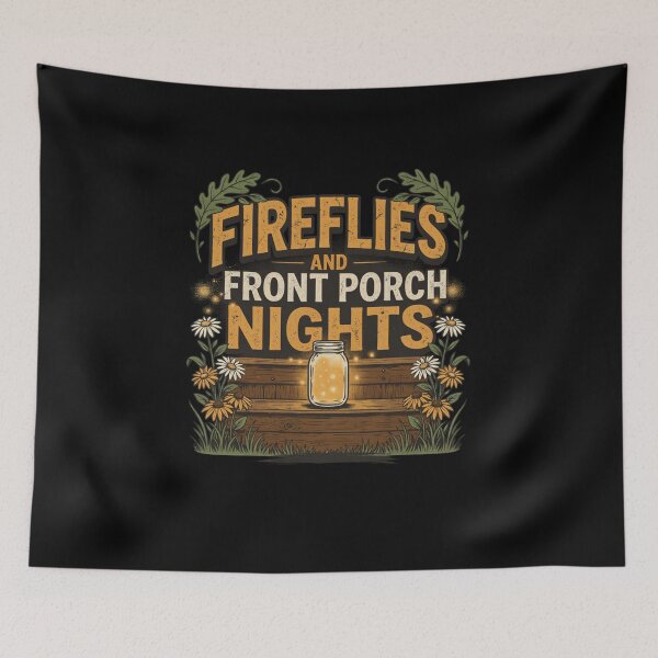 Item preview, Fireflies and Front Porch Nights designed and sold by Naitsebas.