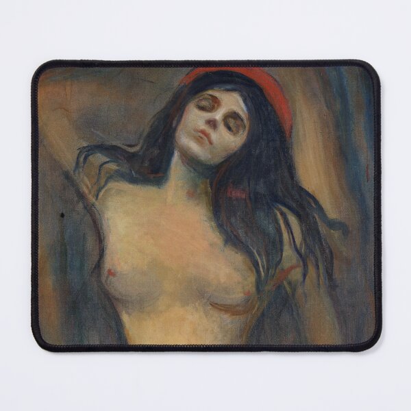 Item preview, Edvard Munch's Madonna – Symbolist portrait and mysterious beauty designed and sold by Shoupay.