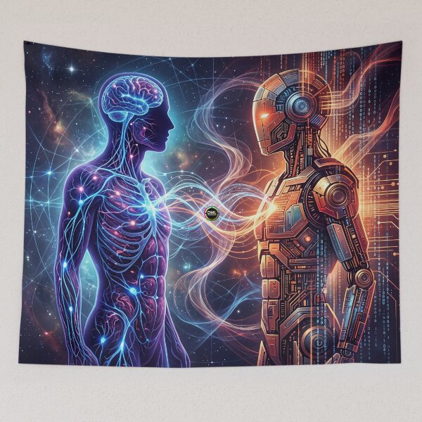 Item preview, man and machine designed and sold by David Mark Lane.