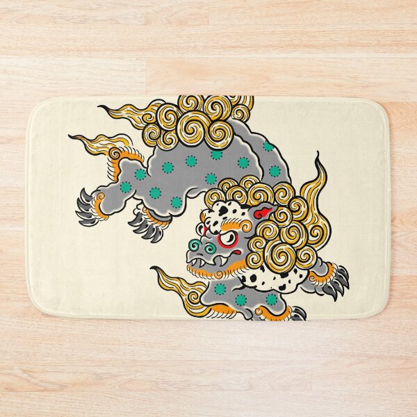 Item preview, Foo Dog Japanese Guardian Lion designed and sold by MARCOSURREAL.