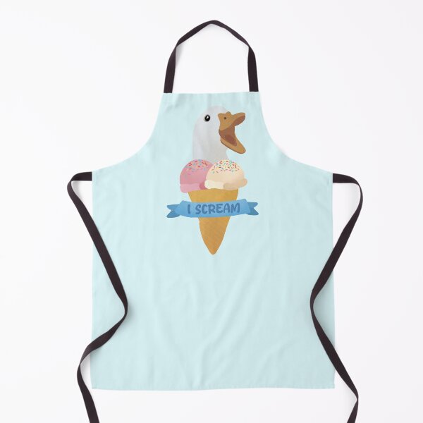 Item preview, I scream Duck Ice Cream illustration designed and sold by FandomizedRose.