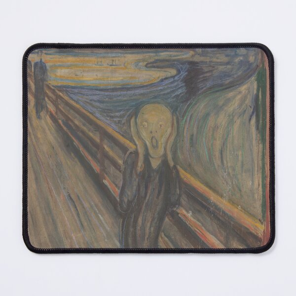 Item preview, Edvard Munch's The Scream – Expressionist poster and art of anguish designed and sold by Shoupay.