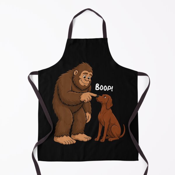 Item preview, Bigfoot and Redbone Coonhound Boop Fun Design Sasquatch designed and sold by rafaeltto.