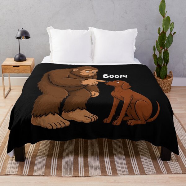 Item preview, Bigfoot and Redbone Coonhound Boop Fun Design Sasquatch designed and sold by rafaeltto.