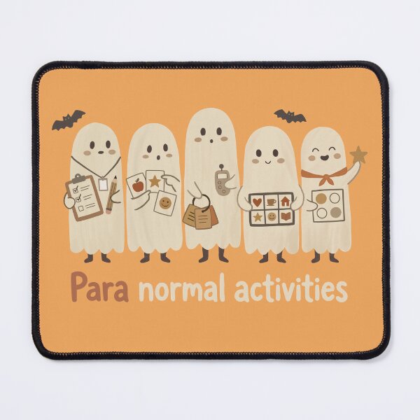 Item preview, Para Normal Activities Cute Halloween Ghosts for Paraprofessionals designed and sold by FreshVibe Prints.