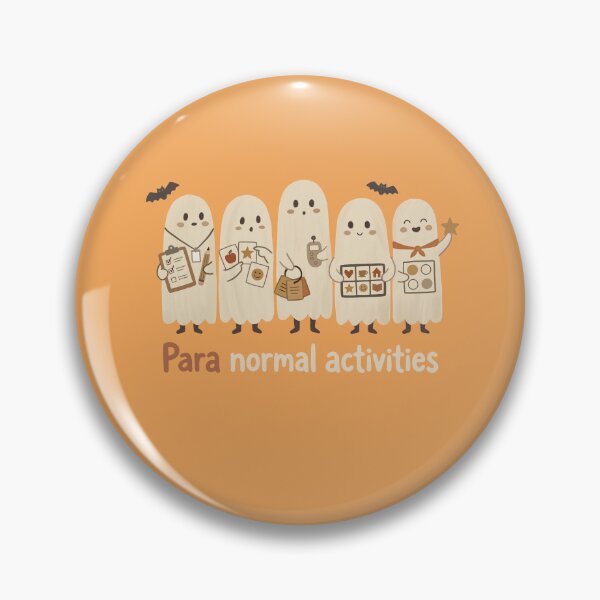 Item preview, Para Normal Activities Cute Halloween Ghosts for Paraprofessionals designed and sold by FreshVibe Prints.
