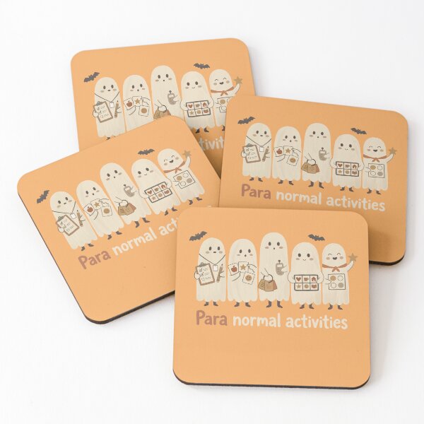 Item preview, Para Normal Activities Cute Halloween Ghosts for Paraprofessionals designed and sold by FreshVibe Prints.