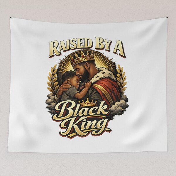 Item preview, Raised by a Black King designed and sold by UrbanApparel.