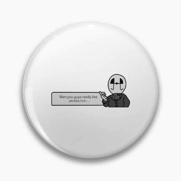 Item preview, Gen Loss Squiggles Man You Really Like Pickles Huh... designed and sold by VIVI-uaCleMENTS.